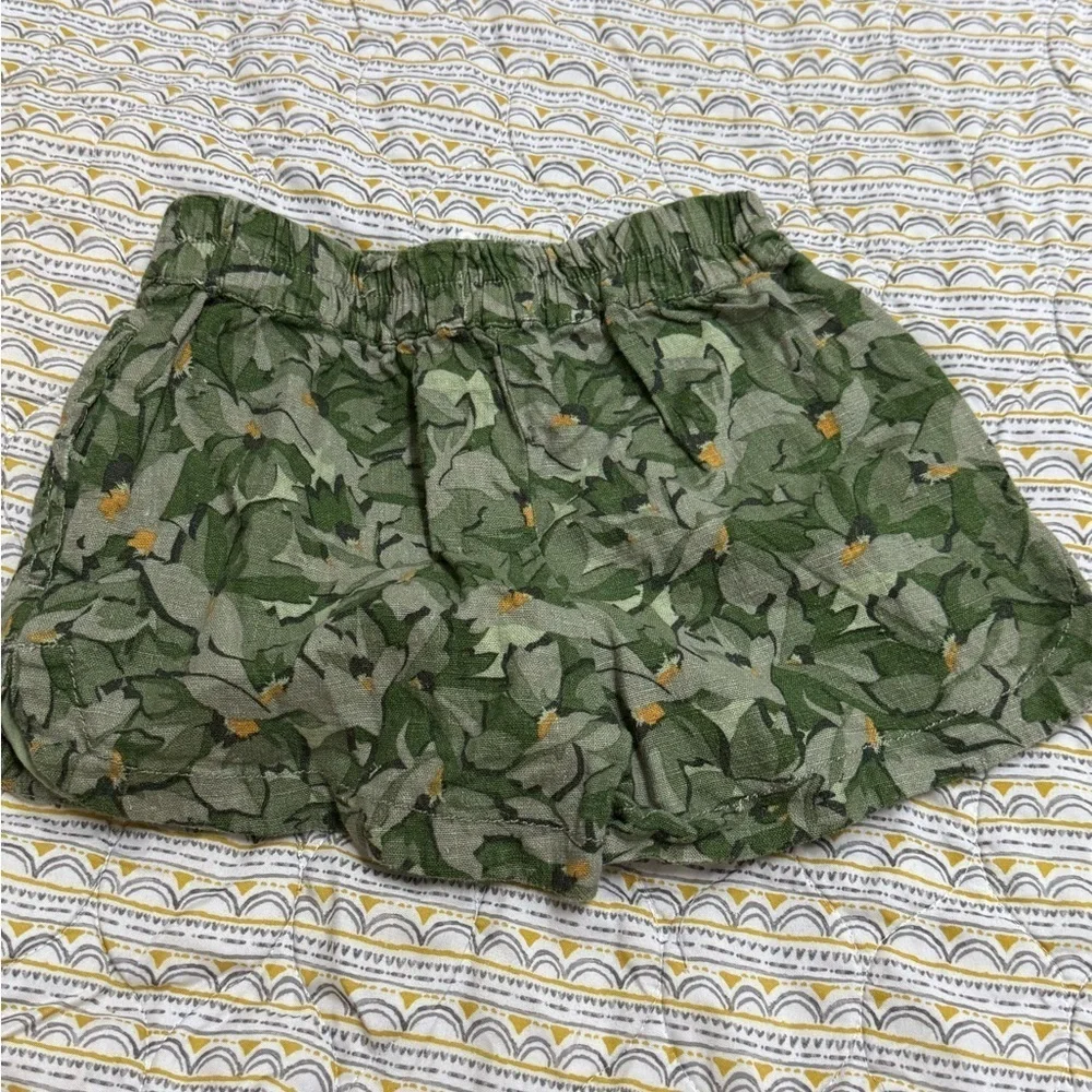 Peek Camouflage Shorts with Embroidery